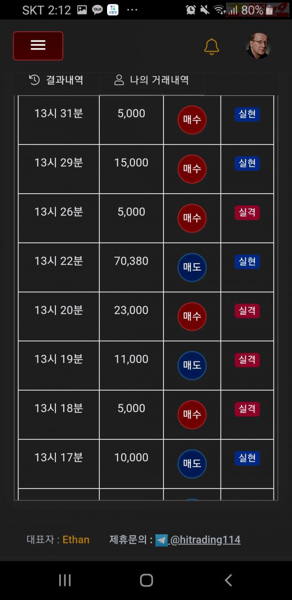 하이트레이딩 일등점 수익인증