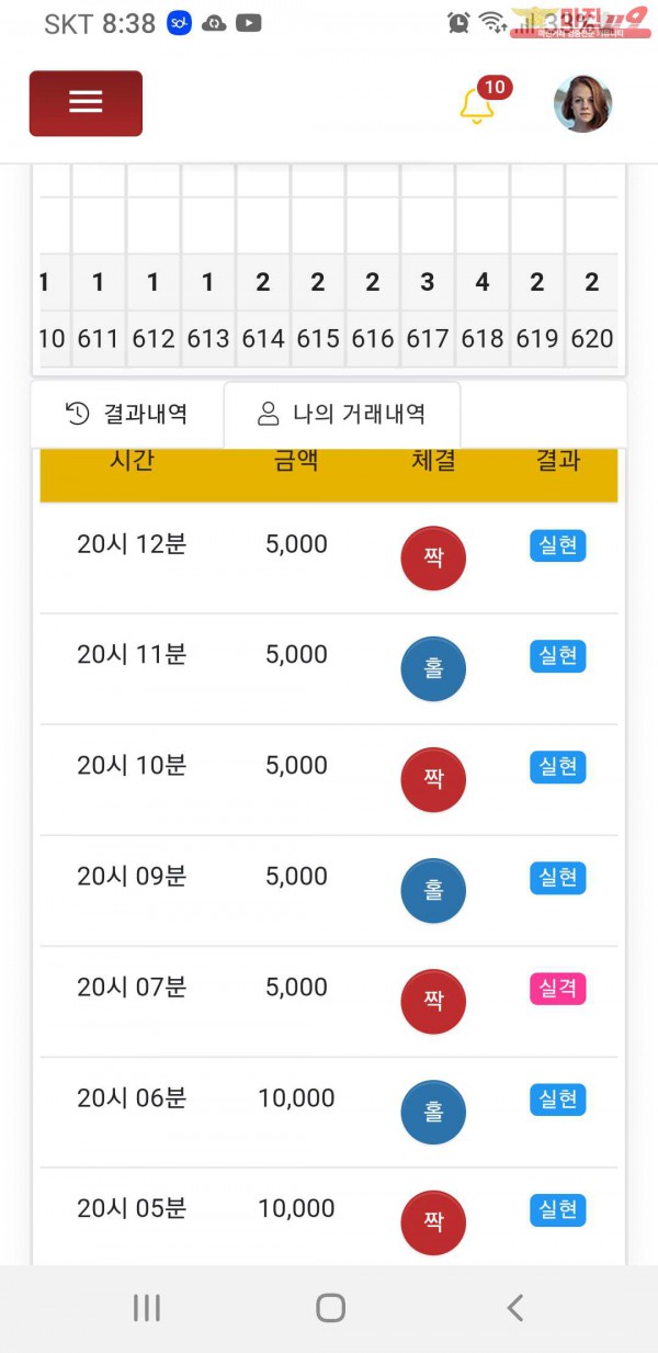글로벌 비너스점 수익인증