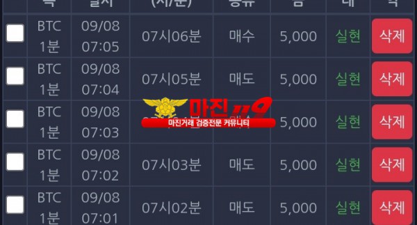 창성 777점 수익인증