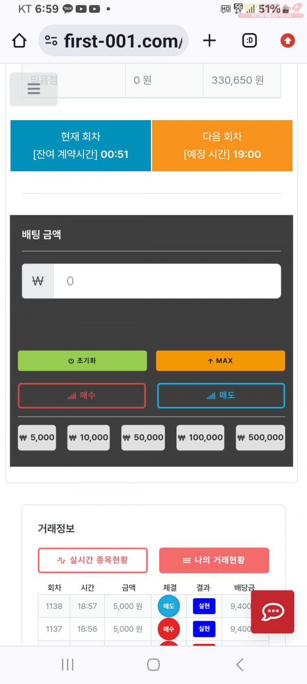 퍼스트 믿 음 수익 인증