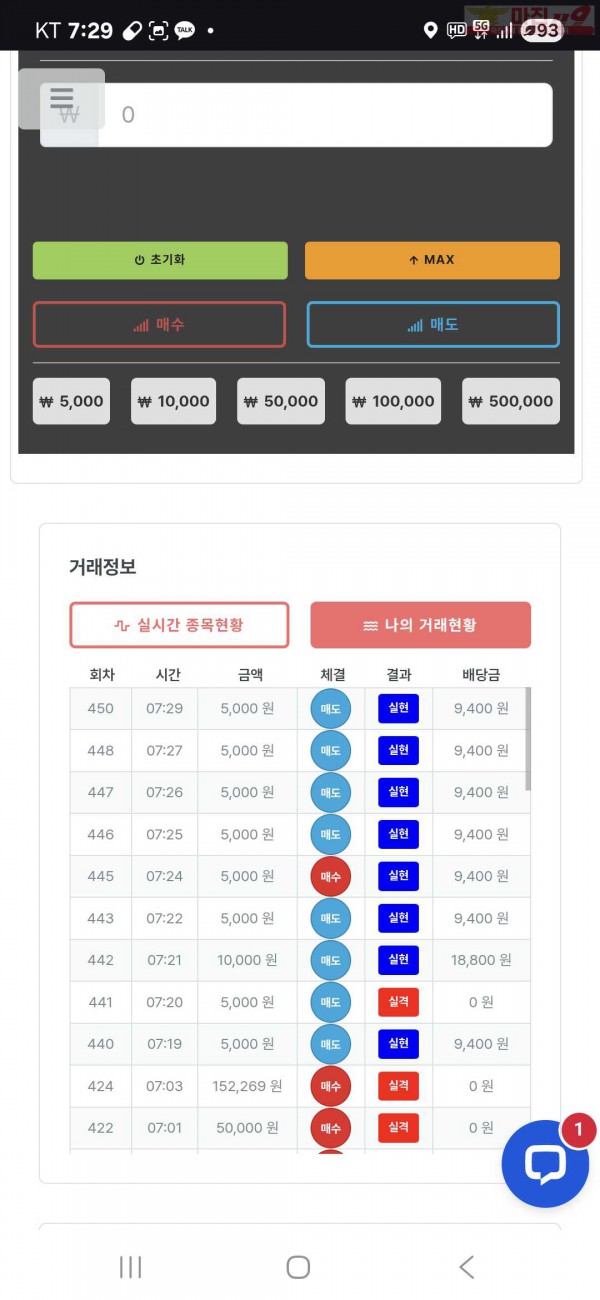 퀸즈점 수익인증 7연