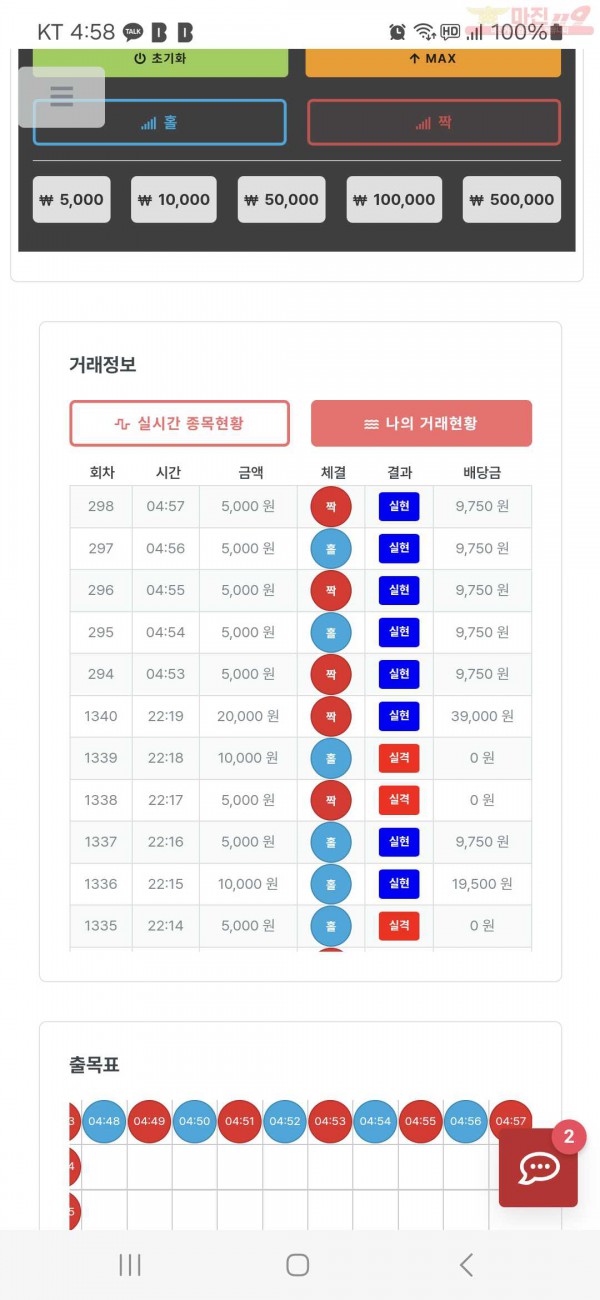 퀸즈점 수익인증