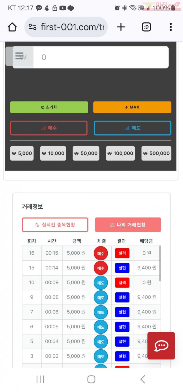 신뢰점 수익인증,연승