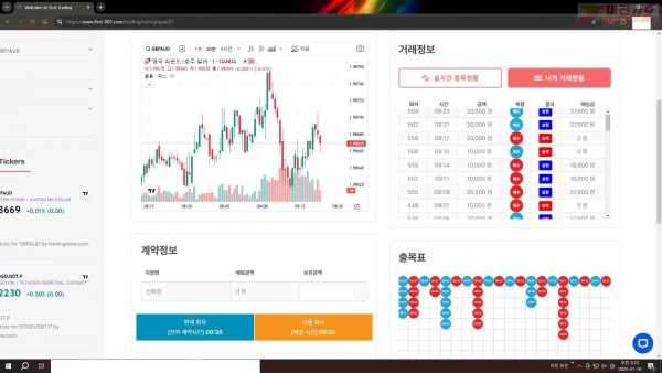 퍼스트트레이딩 신뢰점 1/10금 수익인증