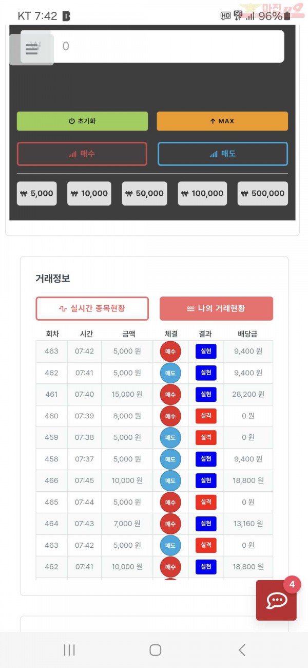 퀸즈점 수익인증