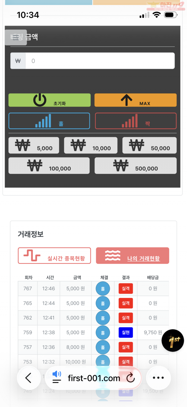 신뢰점 수익인증