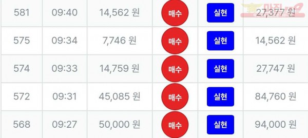 퍼스트 한국 수익인증