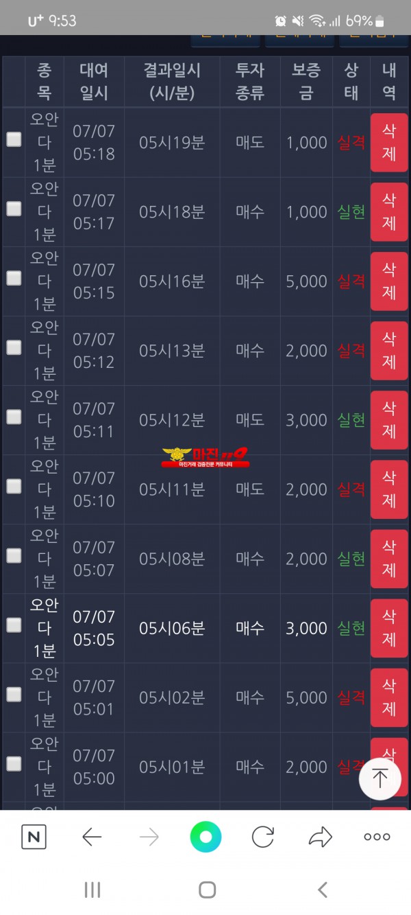 창성국대  수익인정