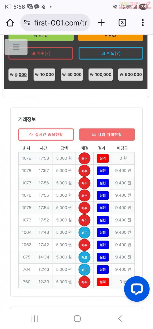 신뢰점 연승