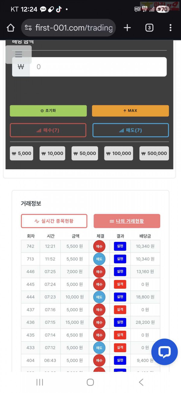 퀸즈점 수익인증