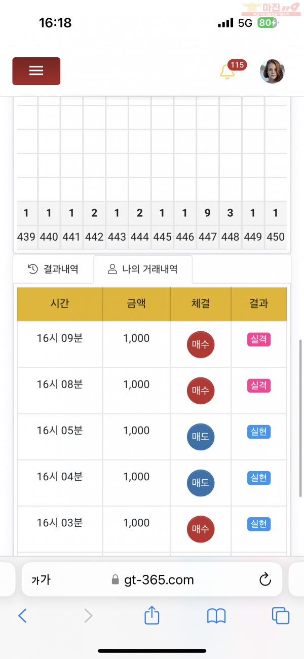 비너스점 수익인증