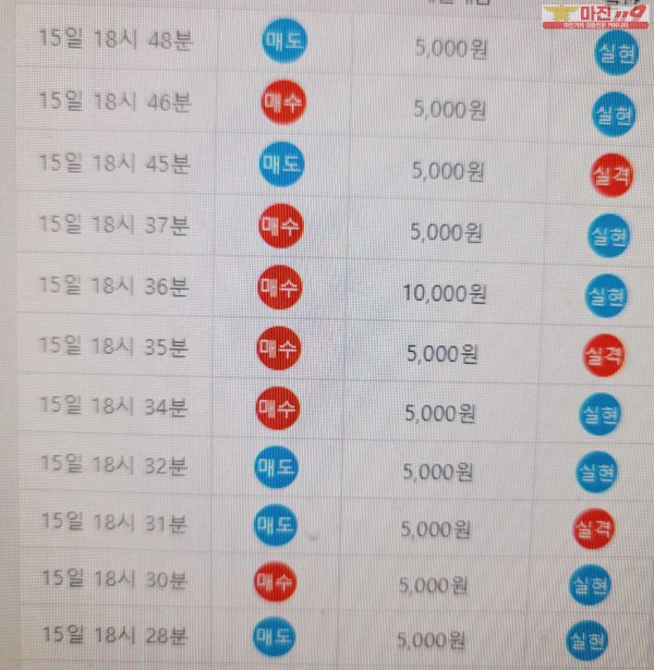 메가라이브 신화점 수익인증