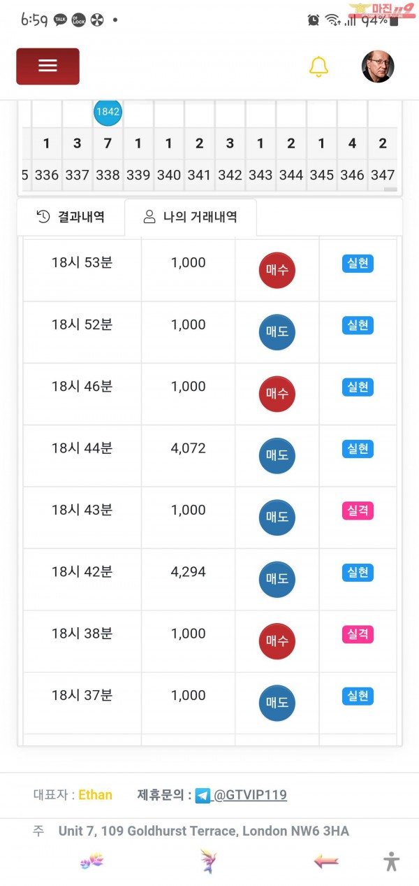 글로벌 일등점 수익인증