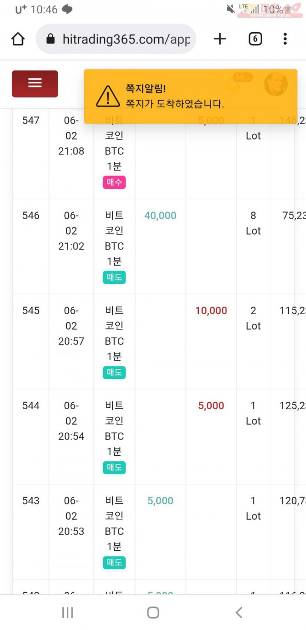하이트레이딩 777 수익인증