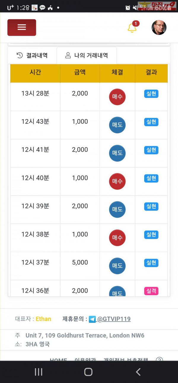 글로벌 nunu 수익인증