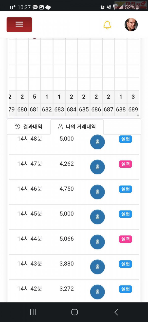하이트레이딩 777점 수익인증