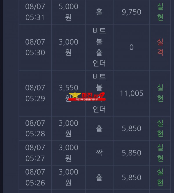 창성 777점 수익인증