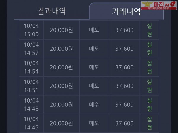 부산점 창성 수익인증