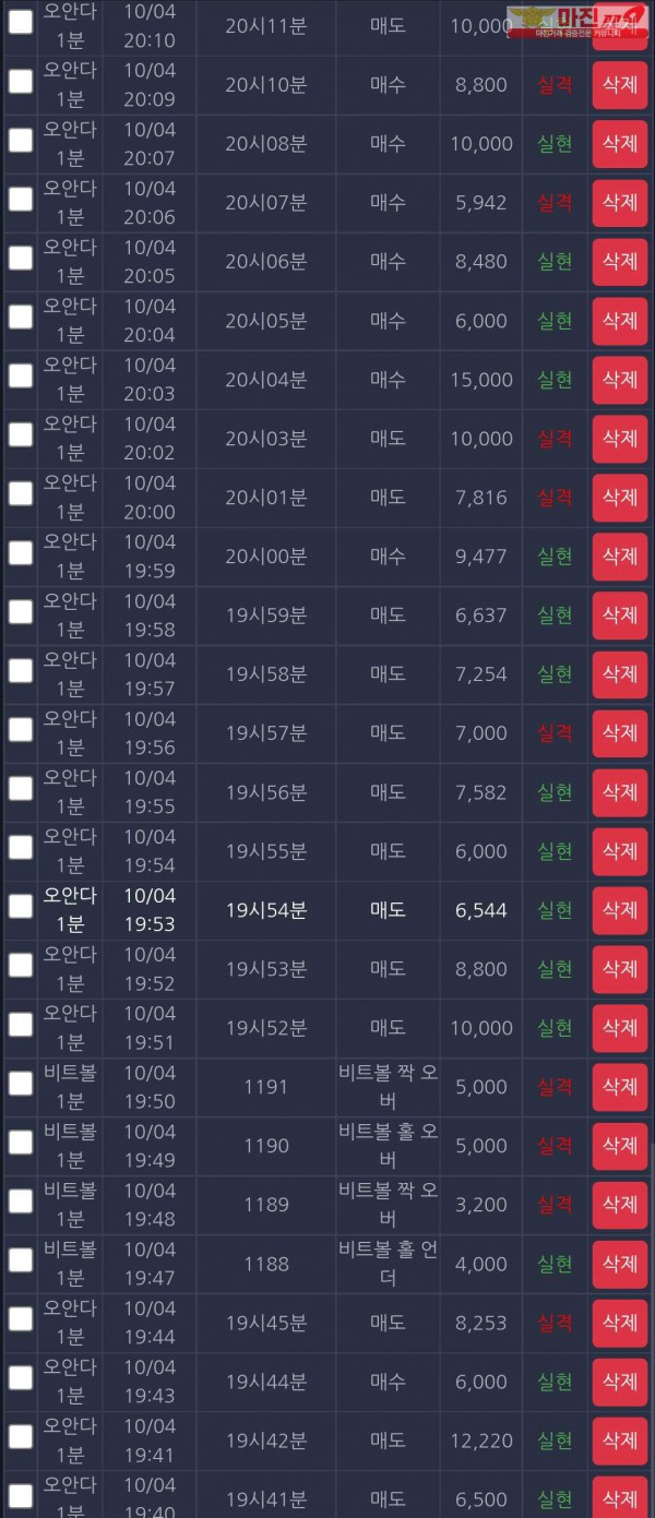 창성 777점 수익인증이용