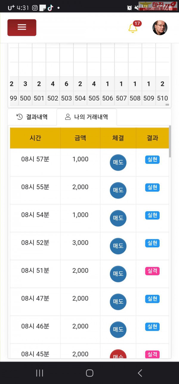 NUNU점수익인증