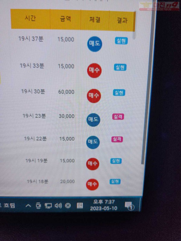 댄디점 수익인증