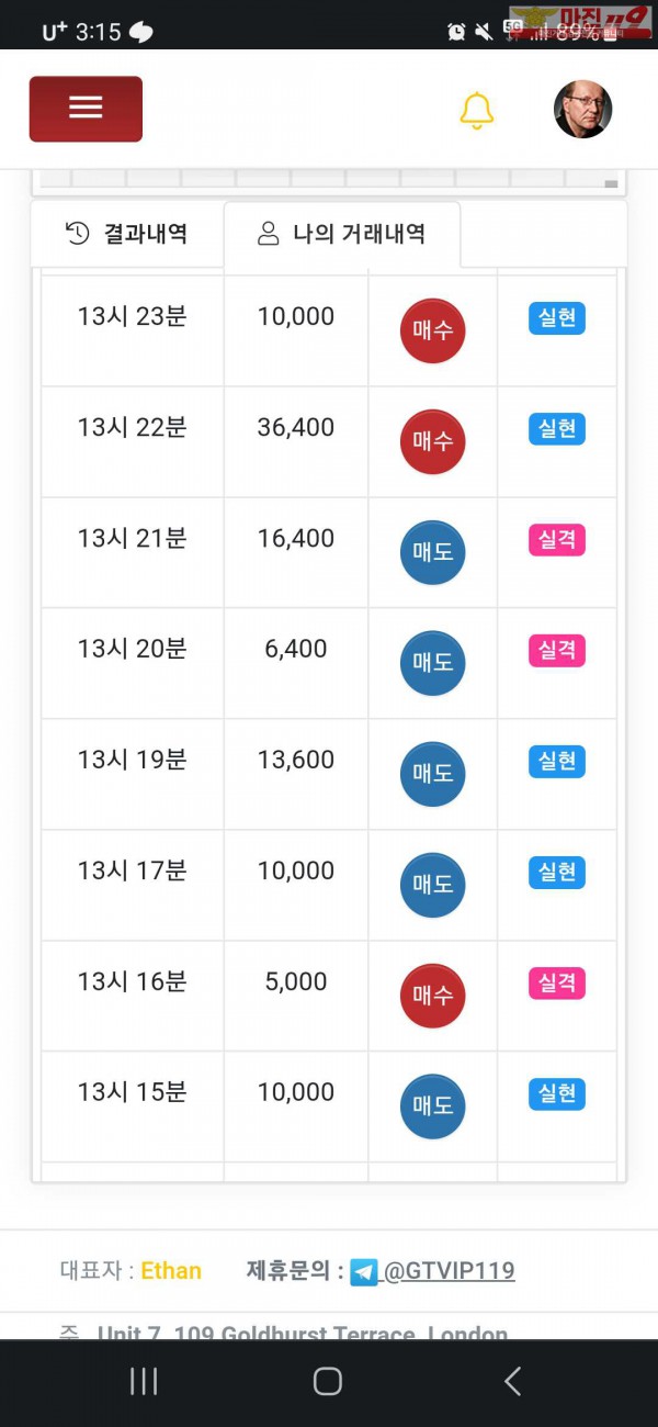 글로벌 777점 수익인증입니다