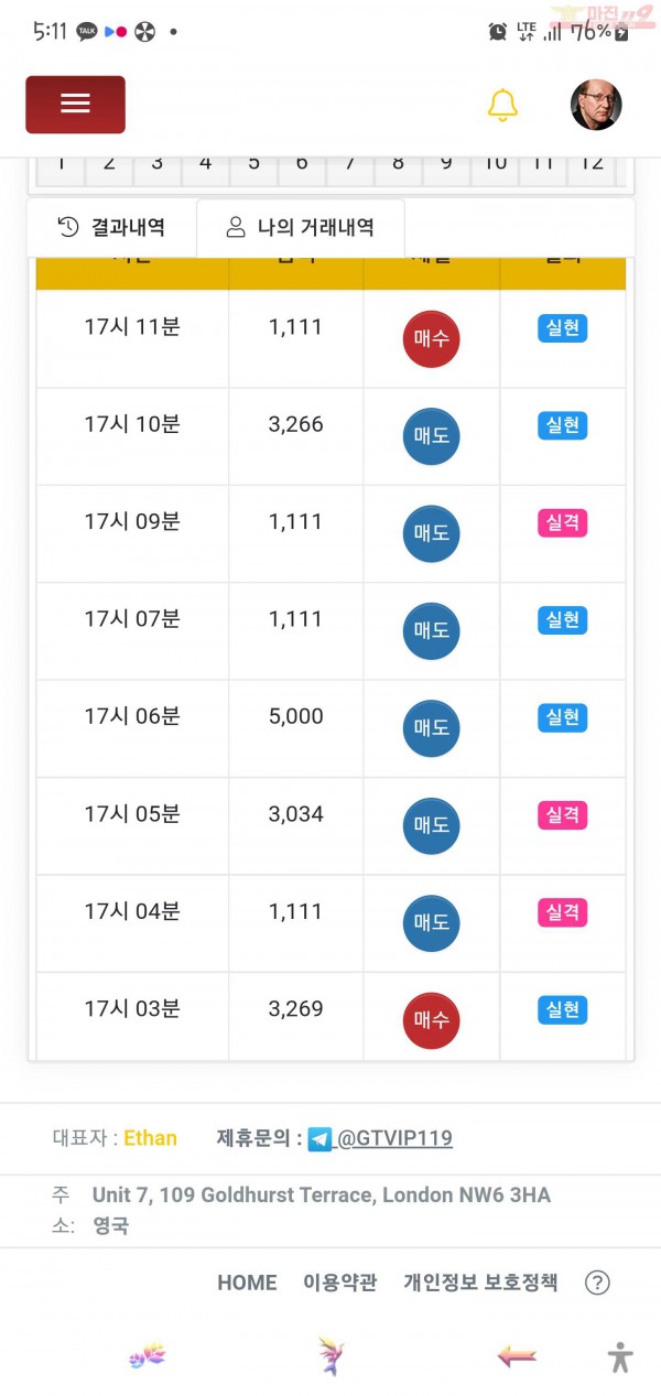 글로벌 일등점 수익인증