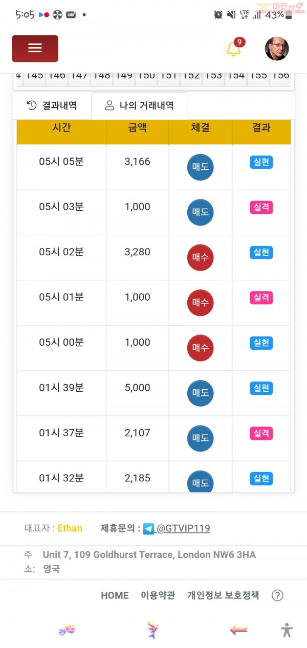 글로벌 일등점 수익인증