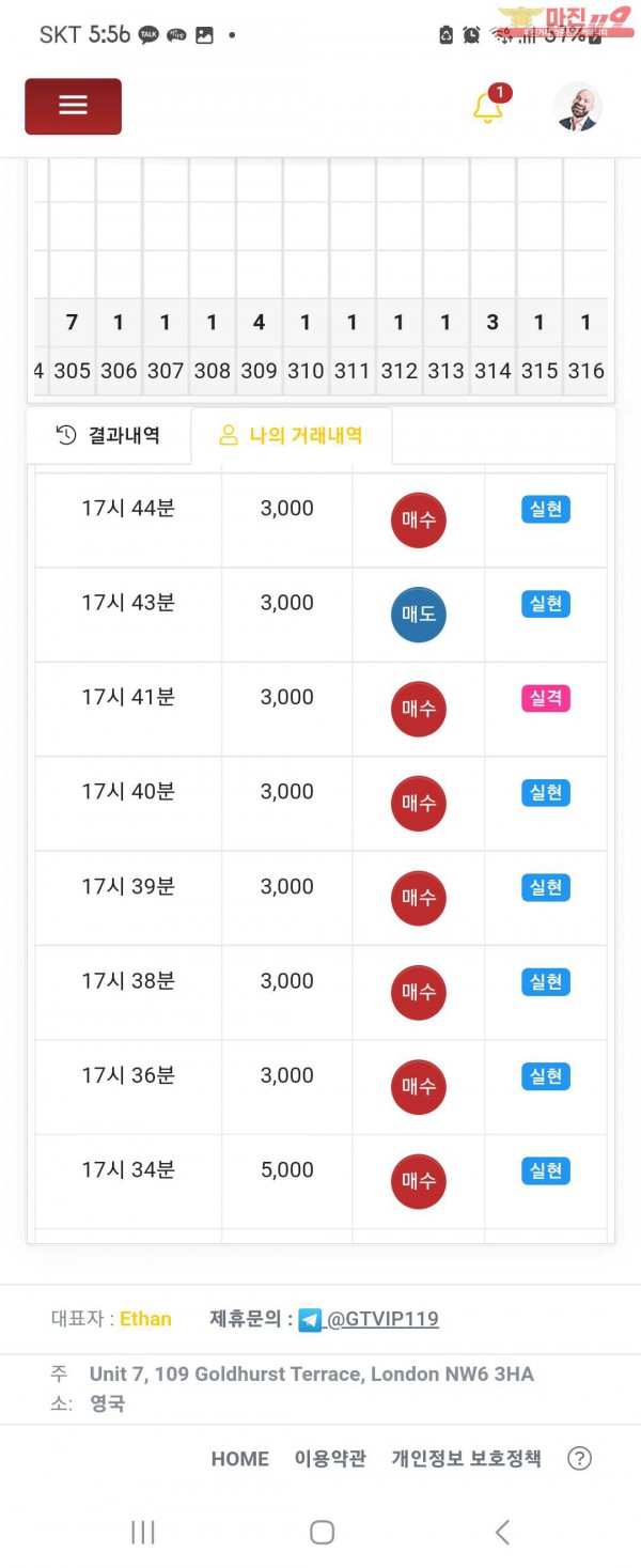 글로벌 실현점