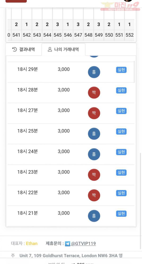 글로벌777점 연승인증