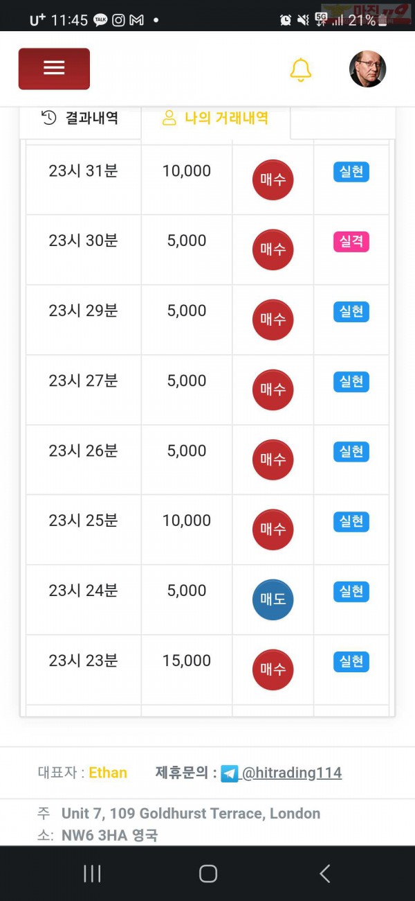 하이트레이딩 777점 연승인증합니다