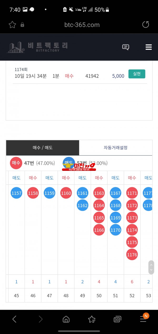 비트팩토리 파라다이스점 수익인증