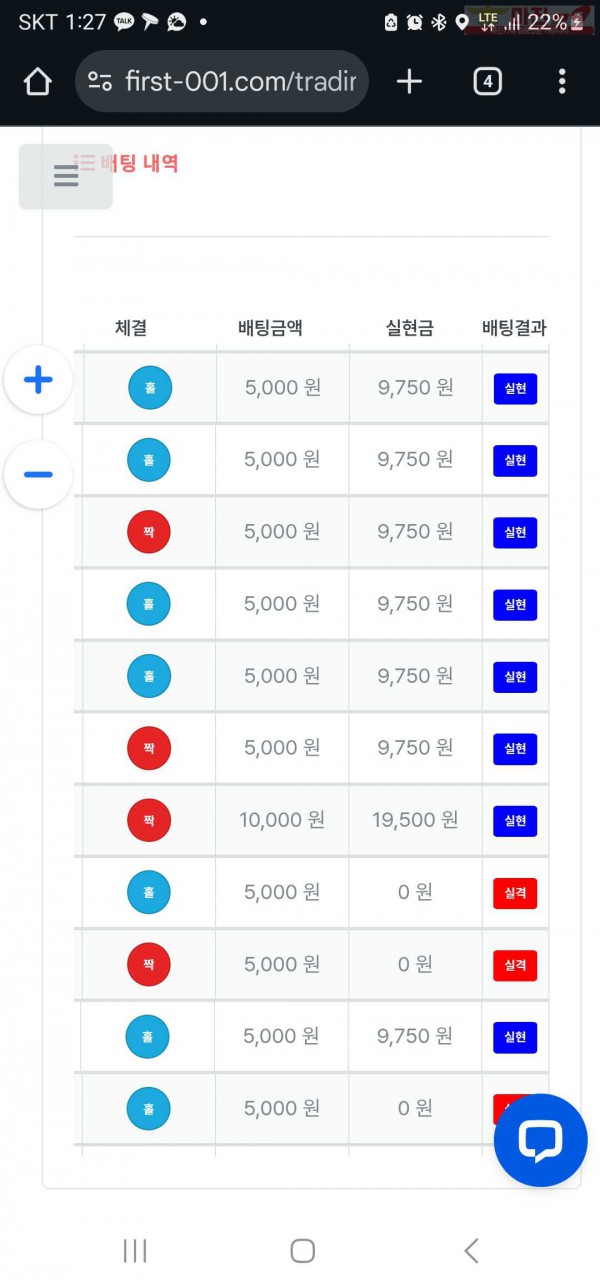퍼스트 태명점 수익인증