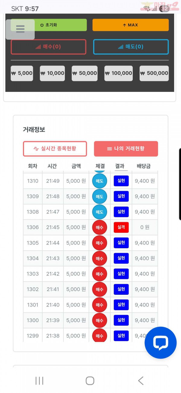 퍼스트  신뢰점 수익인증