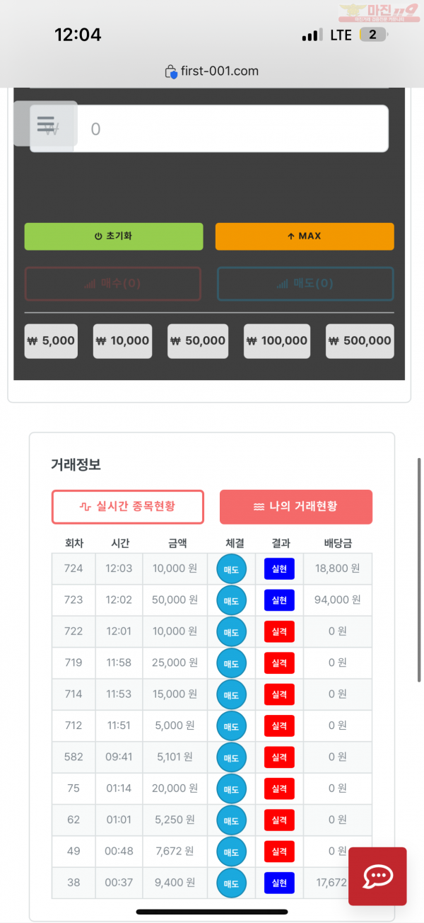 한국점 수익인증