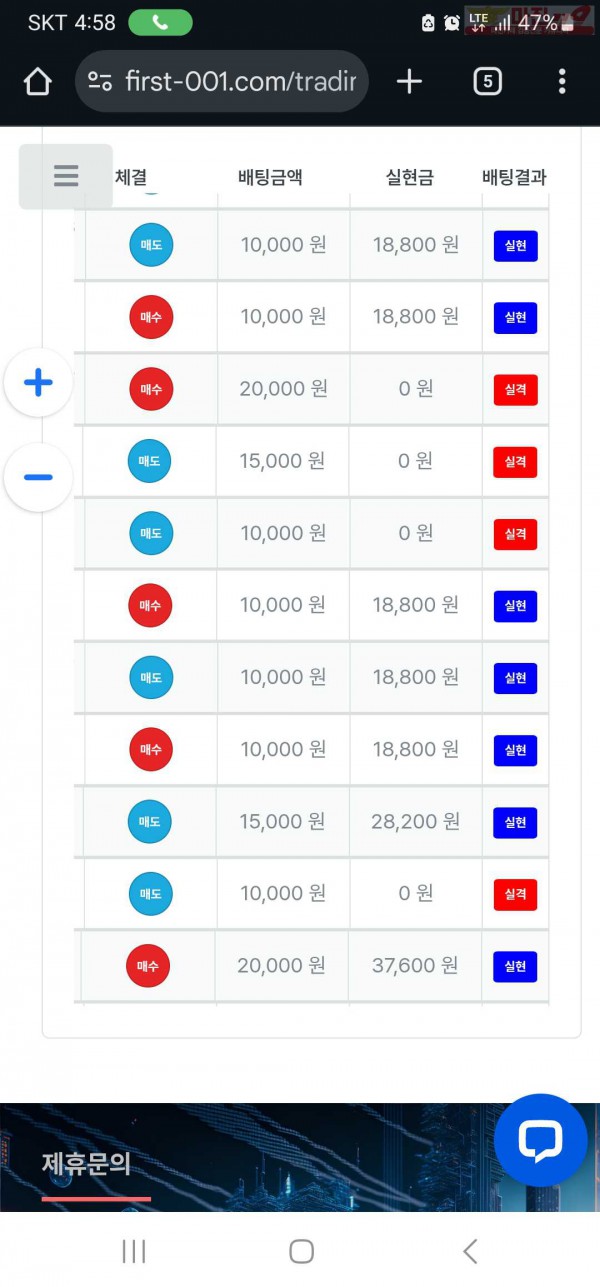 퍼스트 태명점 수익인증