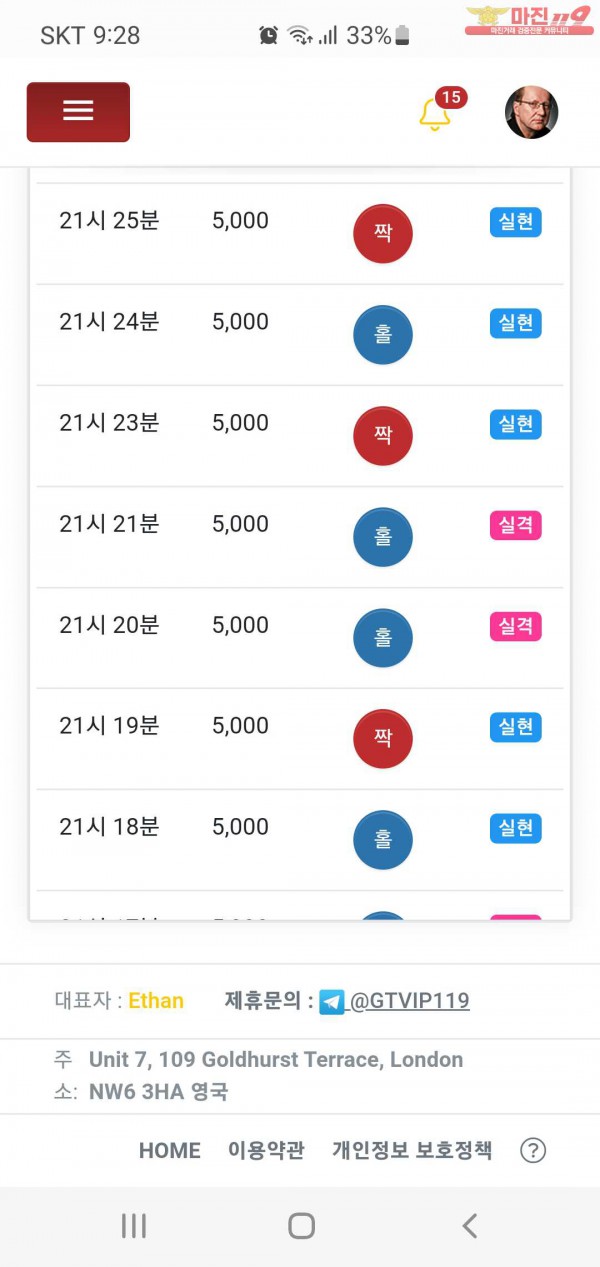 글로벌 777점 수익인증합니다