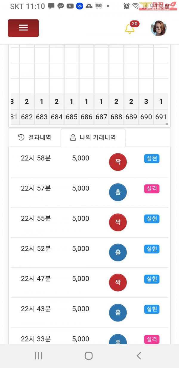 글로벌 비너스점 수익인증