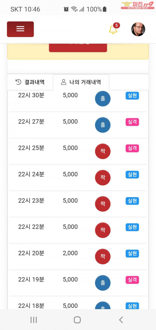 글로벌777점 수익인증합니다
