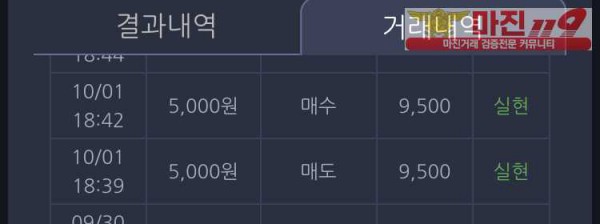 창성 실현점 수익인증