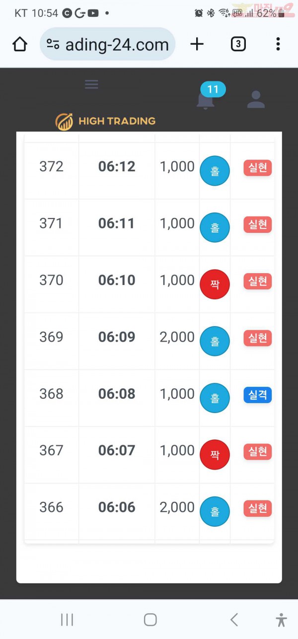 수익인증  페이백점