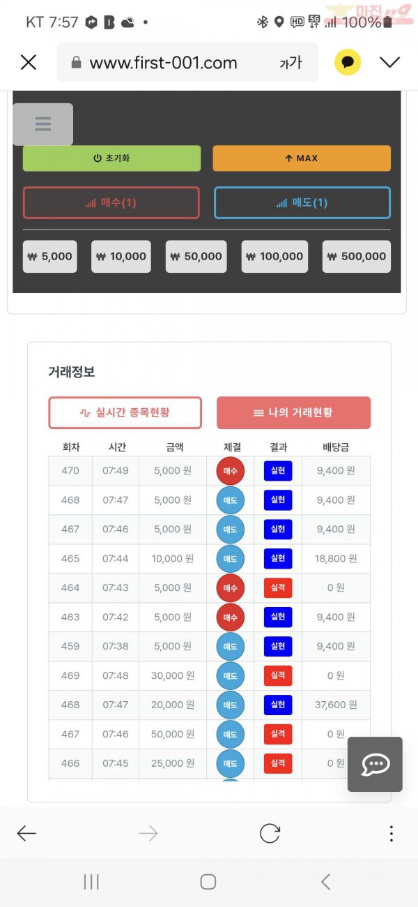 퀸즈점 수익인증