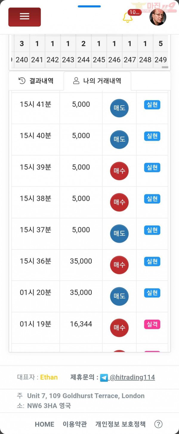 하이트레이딩 일등점