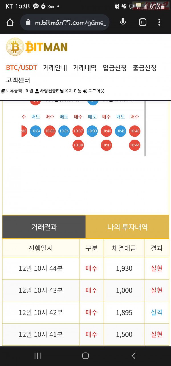 꽃다발점 수익인증