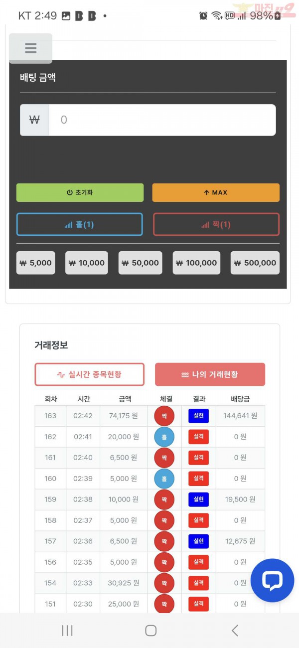 퀸즈점 수익인증