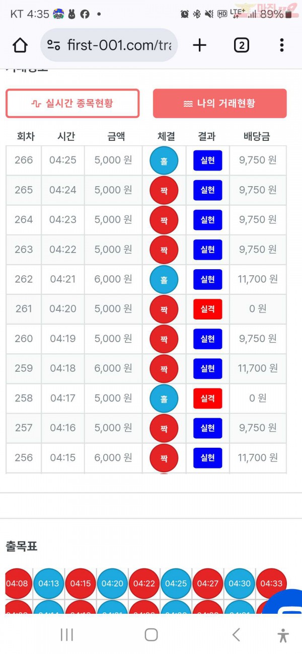 수익인증 페이백점