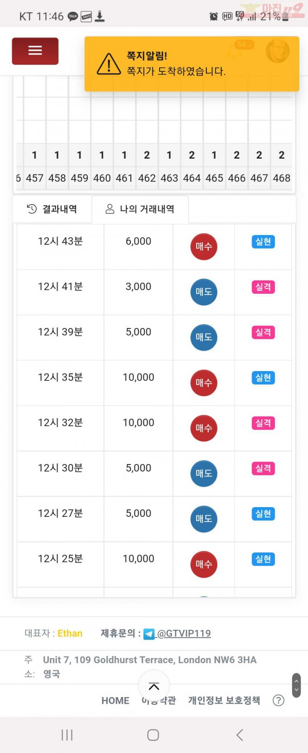 댄디점 수익인증