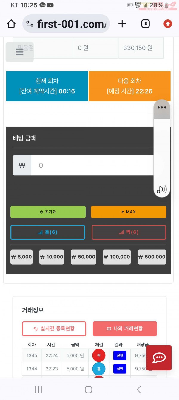 퍼스트 믿 음 수익 인증