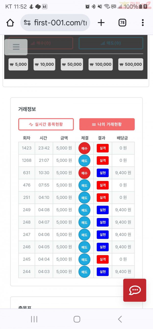 명가점 수익인증