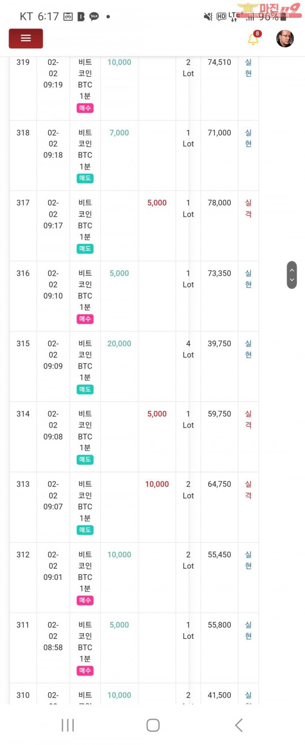 글로벌트레이딩7 수익인증